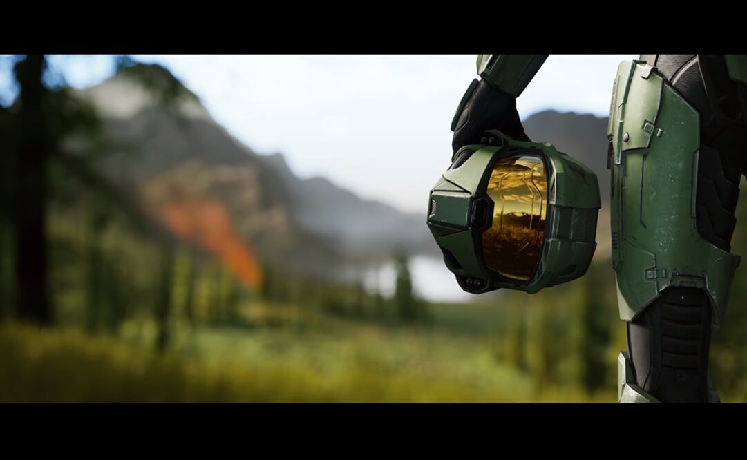 Una de las grandes sorpresas presentadas por Microsoft fue Halo Infinite (Foto tomada del video de youtube Halo Infinite - E3 2018 - Announcement Trailer)