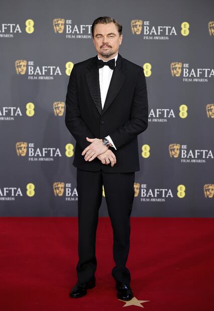 Leonardo DiCaprio en los Premios Bafta.
Foto: AP / Alberto Pezzali