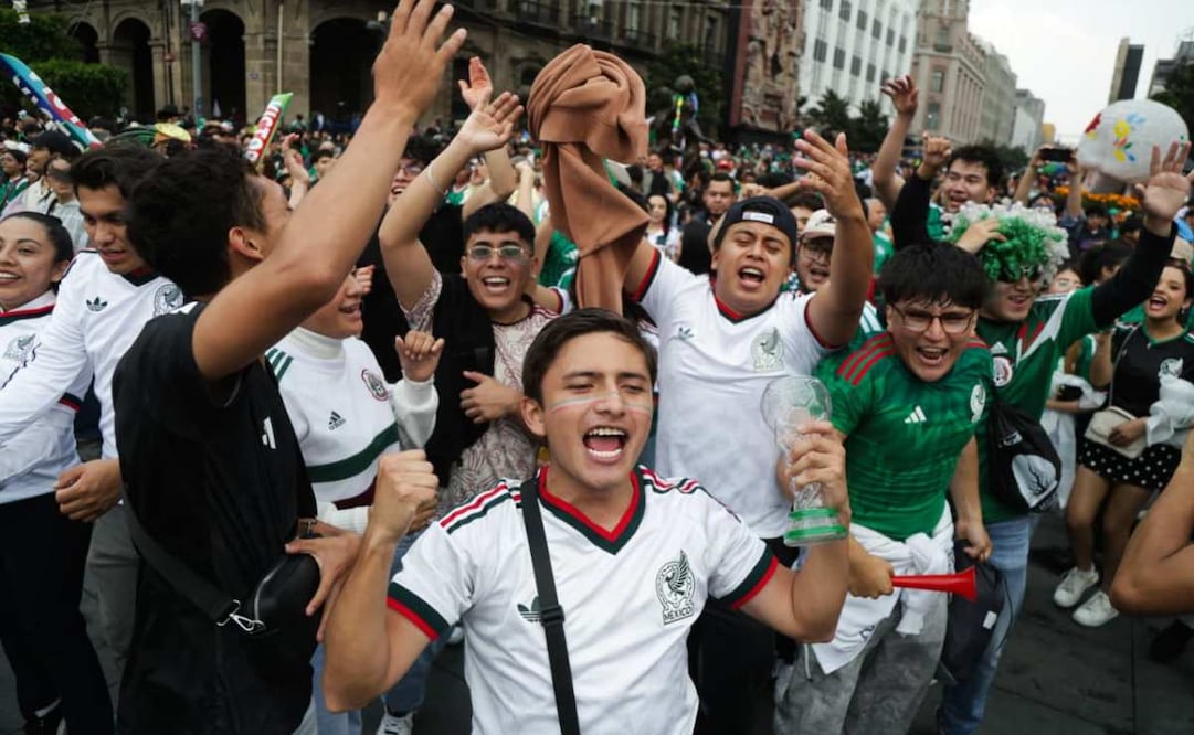 SSC CDMX abre accesos al Zócalo por partido México vs Corea; garantizan integridad de aficionados. Foto: Carlos Mejía / EL UNIVERSAL