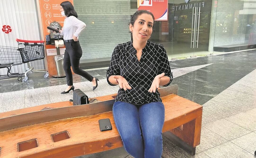 La agente Karen expresa que teme que en represalia por denunciar los abusos y acosos la comisionen a tareas peligrosas.  Foto: Javier Cabrera/EL UNIVERSAL