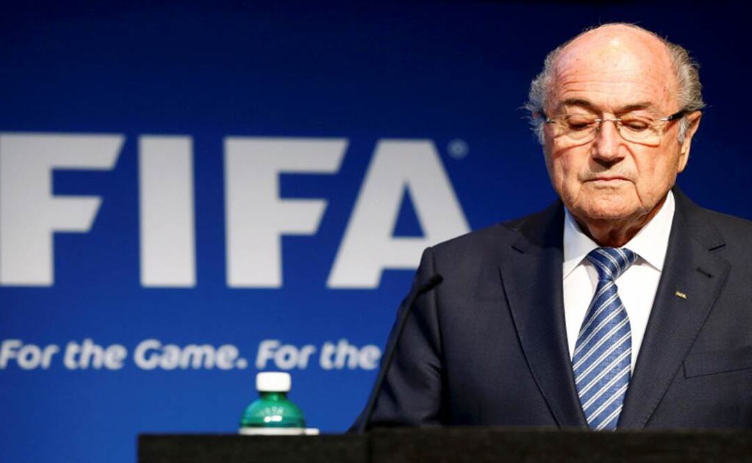 Blatter presentó su renuncia como presidente de FIFA. Archivo