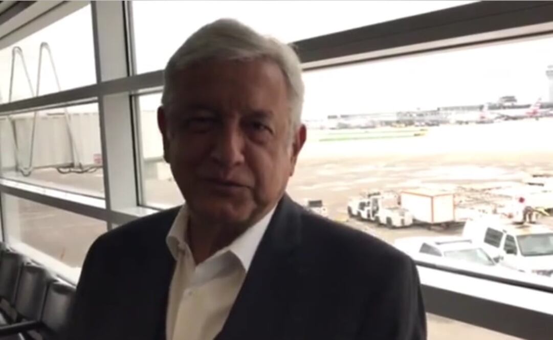 Captura de pantalla del video de AMLO
