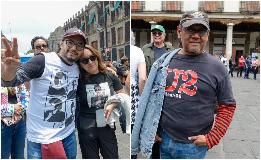 Los fans de la banda irlandesa U2, fueron convocados vía redes sociales para asistir a las grabaciones del nuevo video musical que se lleva a cabo en las calles del Centro Histórico de la Ciudad de México.
FOTO: Javier Lira Otero/Clasos.com.mx