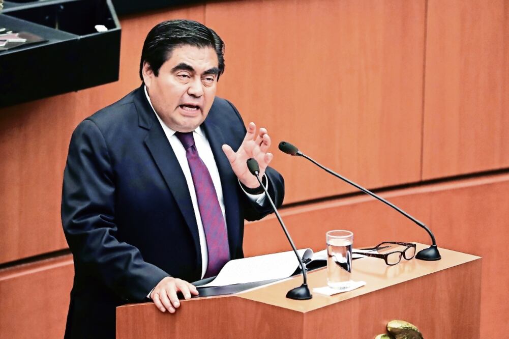 Miguel Barbosa, vicecoordinador del PT en el Senado, afirmó que en la capital se alojan los grandes grupos de las drogas en el país (ARCHIVO EL UNIVERSAL)