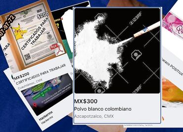 En Marketplace hay de todo: drogas, sexo y títulos