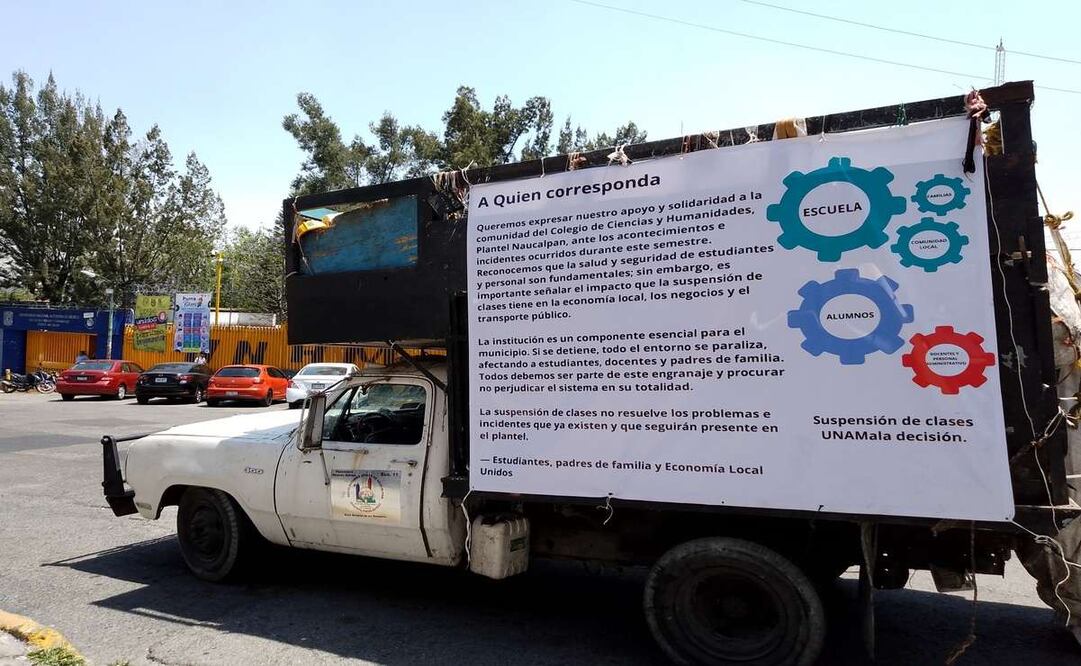 Se cumple un mes del cierre de CCH Naucalpan (10/04/2025). Foto:  Rebeca Jiménez / EL UNIVERSAL