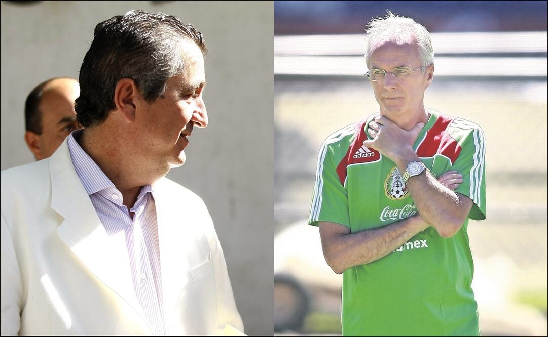Jorge Vergara trajo a Sven-Goran Eriksson a México - Fotos: EFE