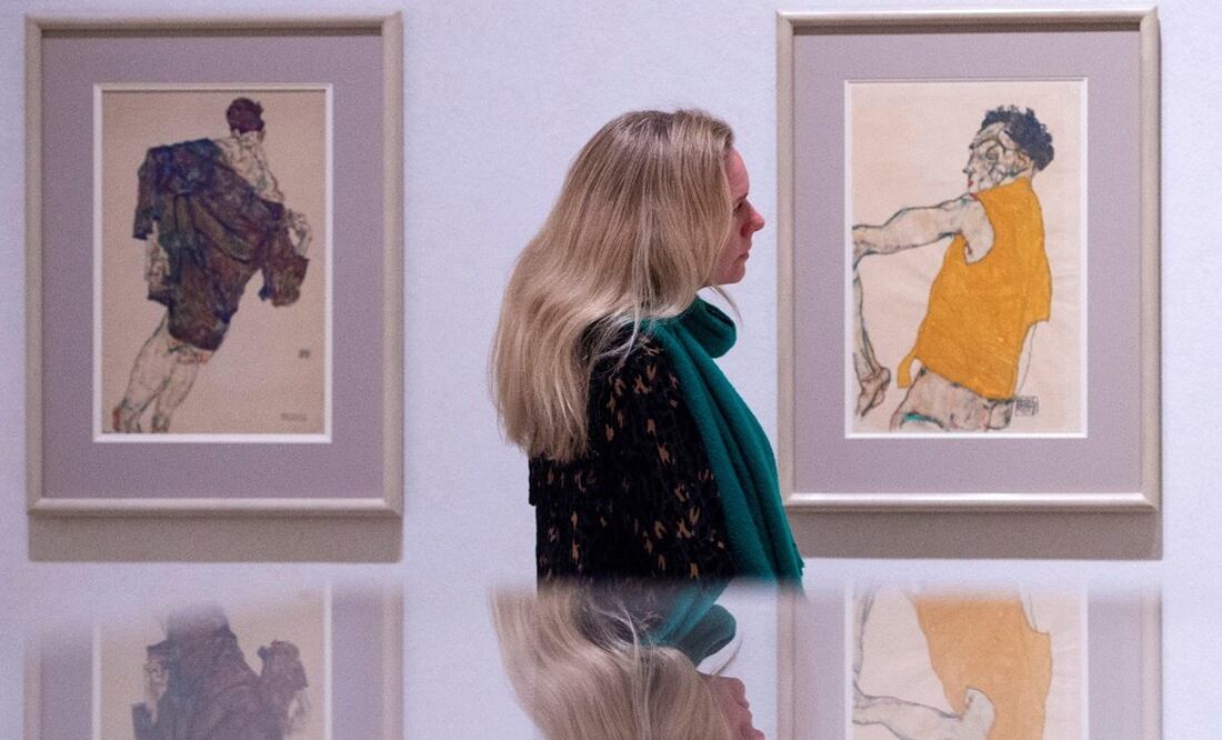 Colección del Museo Albertina de Viena. Foto: EFE/ Facundo Arrizabalaga