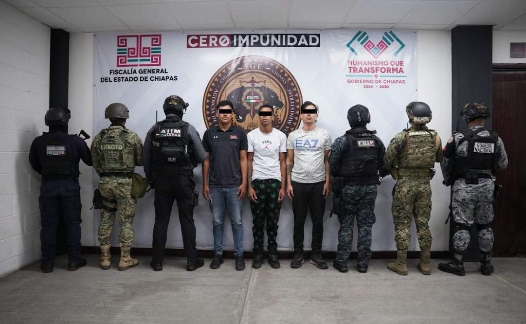 Cae banda criminal dedica a prestamos gota a gota en Tuxtla Gutiérrez. Foto: Especial.