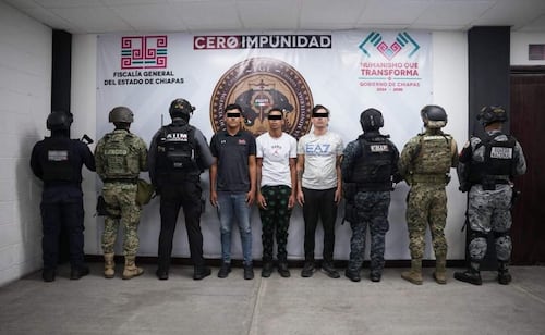 Loan sharking ring busted in Tuxtla Gutiérrez; Colombian and Venezuelan nationals among those arrested