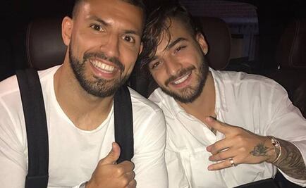 'Kun' Agüero sufre accidente tras concierto de Maluma en Holanda