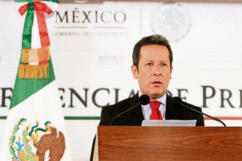 Eduardo Sánchez, coordinador de Comunicación de la Presidencia, señaló que el asunto se está resolviendo en las instancias judiciales de la CDMX (ARCHIVO EL UNIVERSAL)