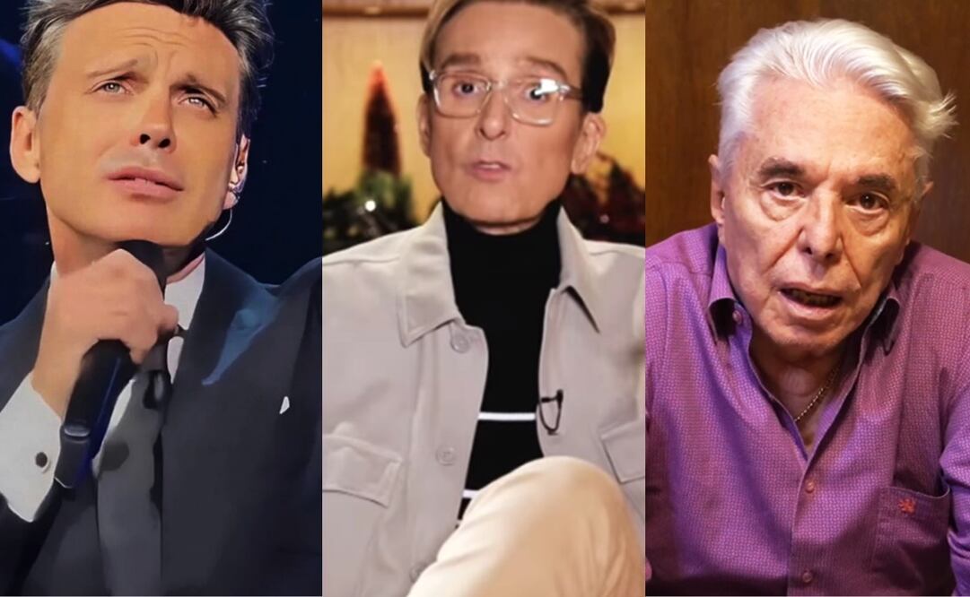 Lo más leído de la semana; Luis Miguel, Daniel Bisogno y Enrique Gúzman.
Fotos: Instagram