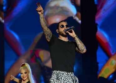 Así ensaya Maluma para cantar con Madonna en los Billboard