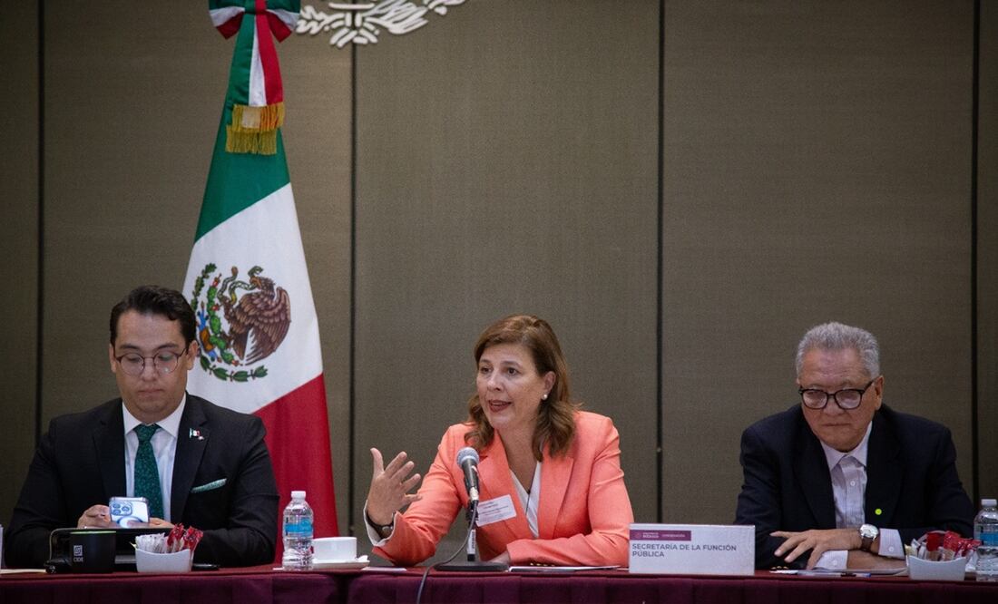 Grethel Alejandra Pilgram Santos, directora general de Transparencia y Gobierno Abierto de la SFP . Foto: Segob