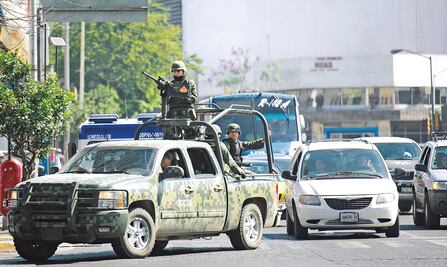 Hay 45 mil soldados en la calle para seguridad