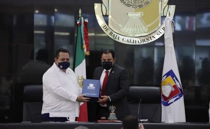 Gobernador de Baja California Sur rinde su último informe de gobierno