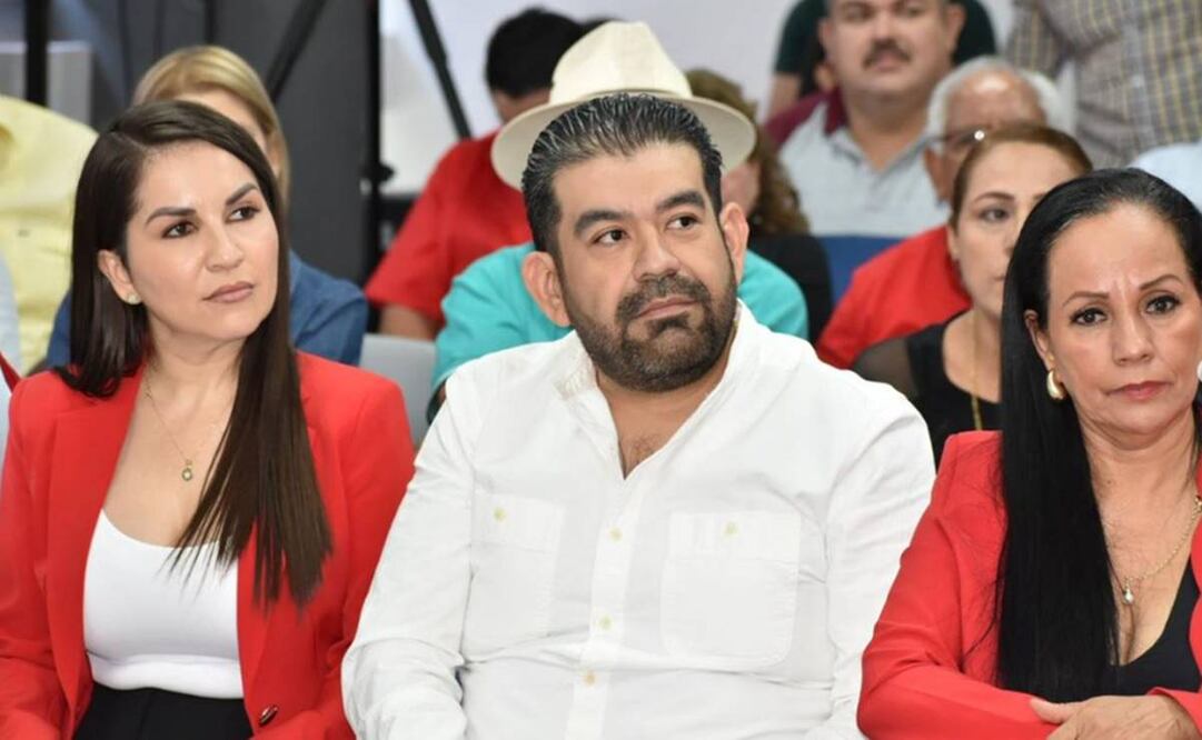 Francisco Huacus inició campaña el mes pasado con un chaleco antibalas, pues busca la reelección por Michoacán, una de las entidades más violentas del país. Foto: Instagram Francisco Huacus Esquivel