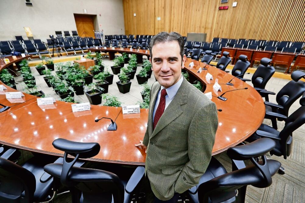 Lorenzo Córdova Vianello, consejero presidente del INE (LUIS CORTÉS. EL UNIVERSAL)