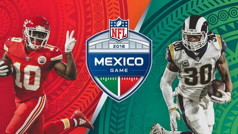 Chiefs vs Rams, el duelo de la NFL en México en 2018