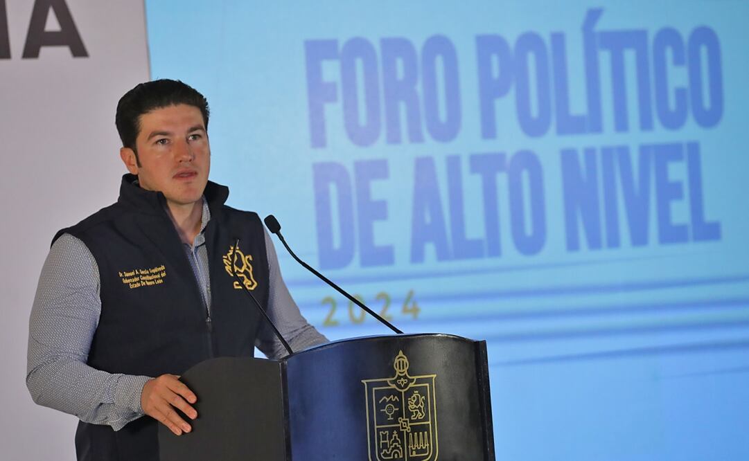 Samuel García, gobernador de Nuevo León. Foto: Especial