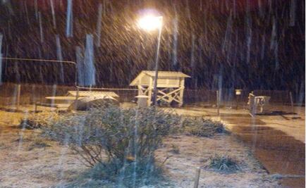Tormenta invernal causa nevadas en 15 municipios de Chihuahua