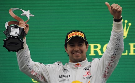 Checo Pérez reveló las complicaciones que pasó para poder subir al podio en el GP de Turquía