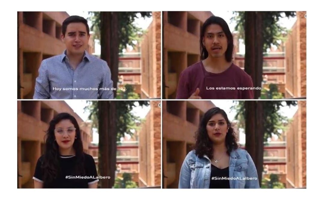 Foto: captura de pantalla del vídeo de los estudiantes.