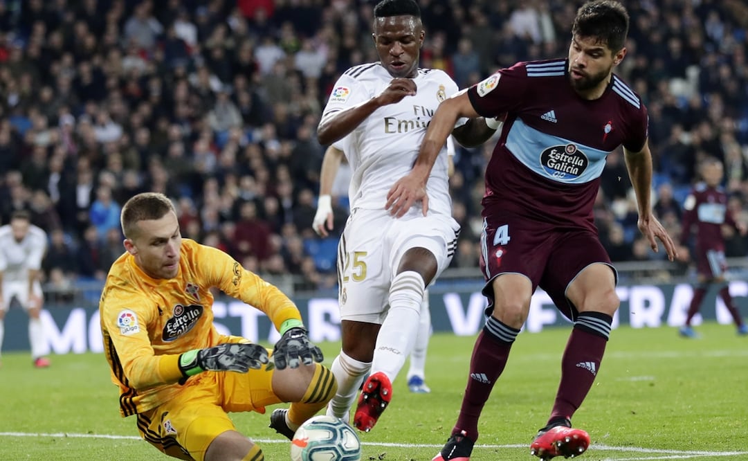 Defensa del Celta de Vigo. Foto: AP