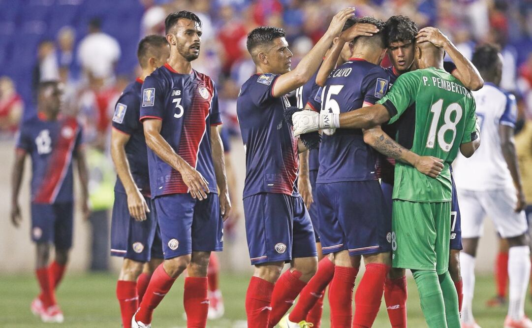 Los costarricenses se llevaron las primeras tres unidades sobre Honduras. FOTO: JEFF ZELEVANSKY. AFP