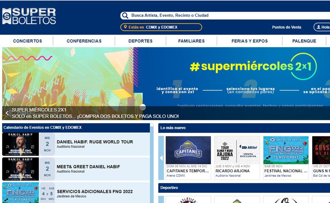 Reportan supuestas fallas en sistema de Superboletos 