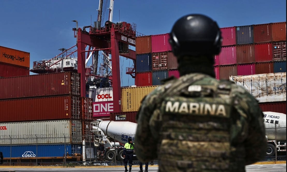 La aduana del puerto de Manzanillo ha reportado el aumento de contenedores con mercancía apócrifa. Foto: Berenice Fregoso/EL UNIVERSAL
