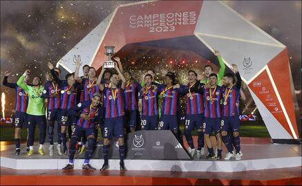 Barcelona vence al Real Madrid y conquista la Supercopa de España