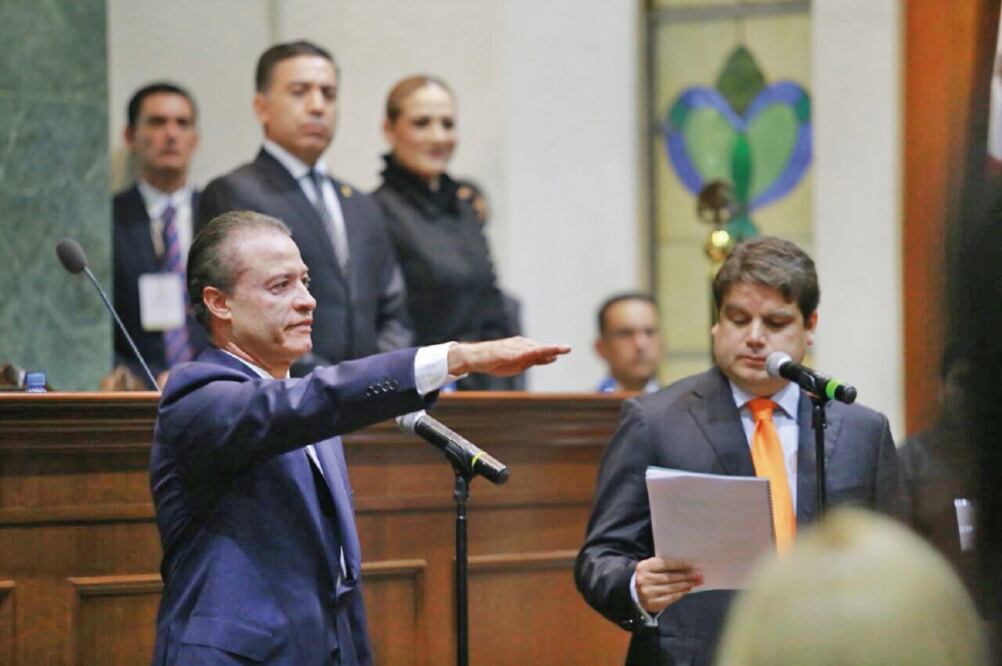 El gobernador Quirino Ordaz afirmó que trabajará para mejorar la seguridad en Sinaloa y así impulsar la inversión en el estado. (CORTESÍA GOBIERNO DEL ESTADO)