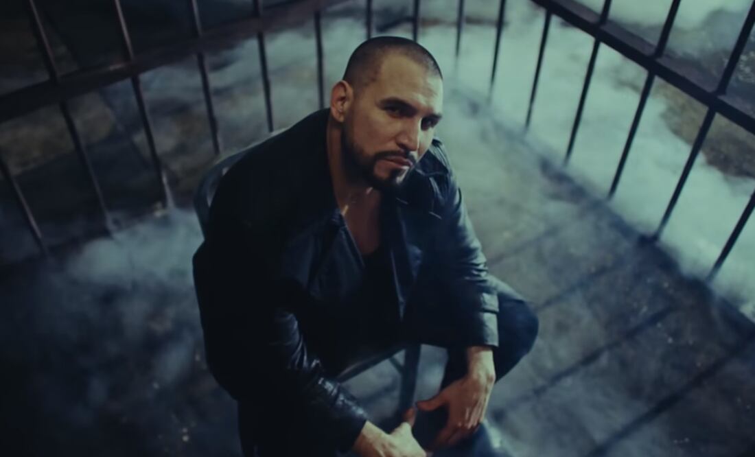 Rafael Amaya en el video del corrido "La bestia"