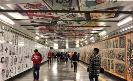 Inauguran museo de la caricatura en Metro Zapata