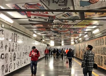 Inauguran museo de la caricatura en Metro Zapata