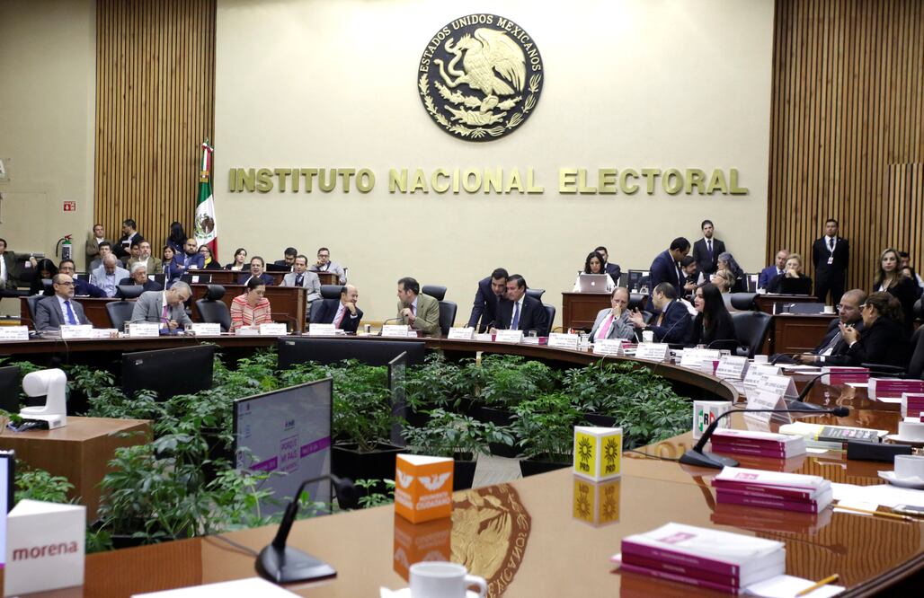 Consejo General del Instituto Nacional Electoral. Foto: Reuters