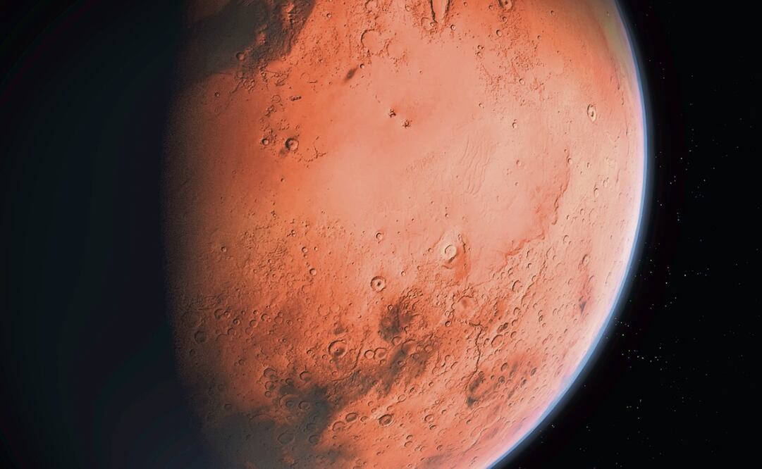 Imágen de Marte. Foto: Archivo, El Universal