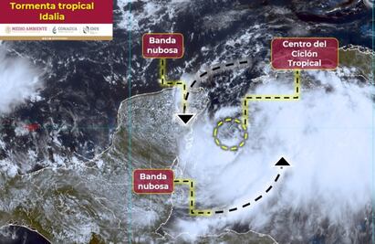 Se forma la tormenta tropical “Idalia” en Quintana Roo