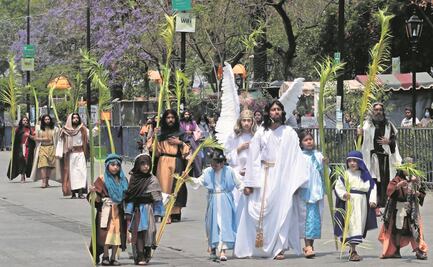 Domingo de Ramos, con poca gente