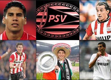 Mexicanos en el PSV, una historia de éxito