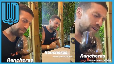 Estrella del Atalanta bebe con canción de Christian Nodal