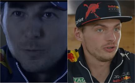 Checo Pérez le lanza un beso a Verstappen y lo derrota en un divertido reto