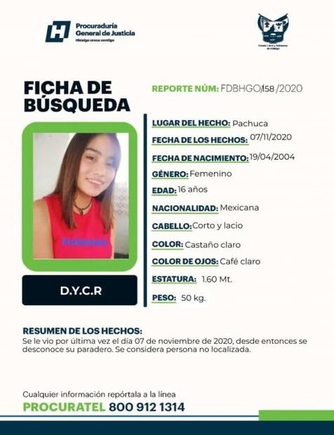 Desaparecen tres jóvenes en Hidalgo; dos presuntamente fueron obligadas a subir a un vehículo