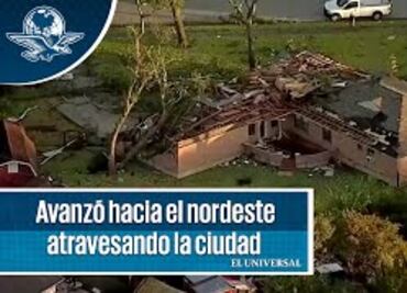 Tornado causa graves daño en Dallas y deja a miles sin electricidad