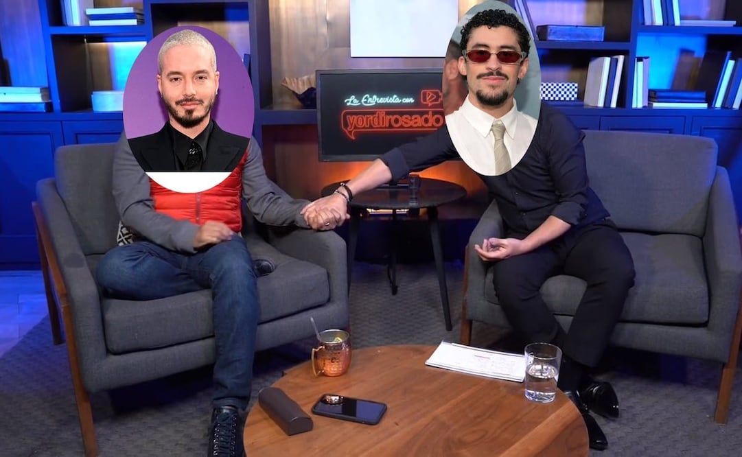 Los mejores memes que dejó la reconciliación de Bad Bunny y J Balvin en el Estadio GNP Seguros. Foto: Redes sociales