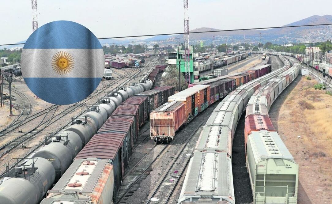 El gobierno argentino ha anunciado la privatización de Trenes Argentinos Cargas, la principal empresa estatal ferroviaria del país, que opera 7,600 km de vías y conecta 16 provincias. Foto: Archivo/El Universal