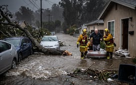 California declara emergencia por El Niño: temen fuertes tormentas e inundaciones