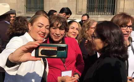 "iEs un honor estar con Obrador!" Llegan a Palacio Nacional legisladores de Morena y 4T a reunión con AMLO